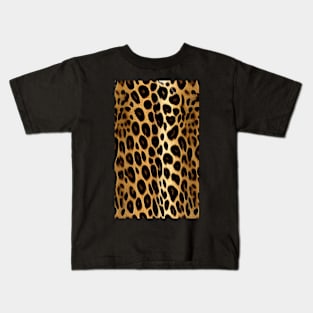 Leopard hide pattern Kids T-Shirt